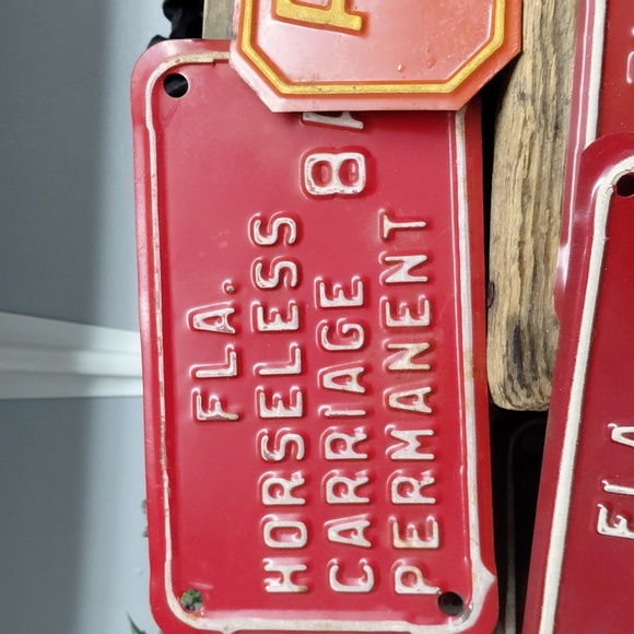 Vintage Florida License Plates Collection Of 7 - Picture 2 of 6